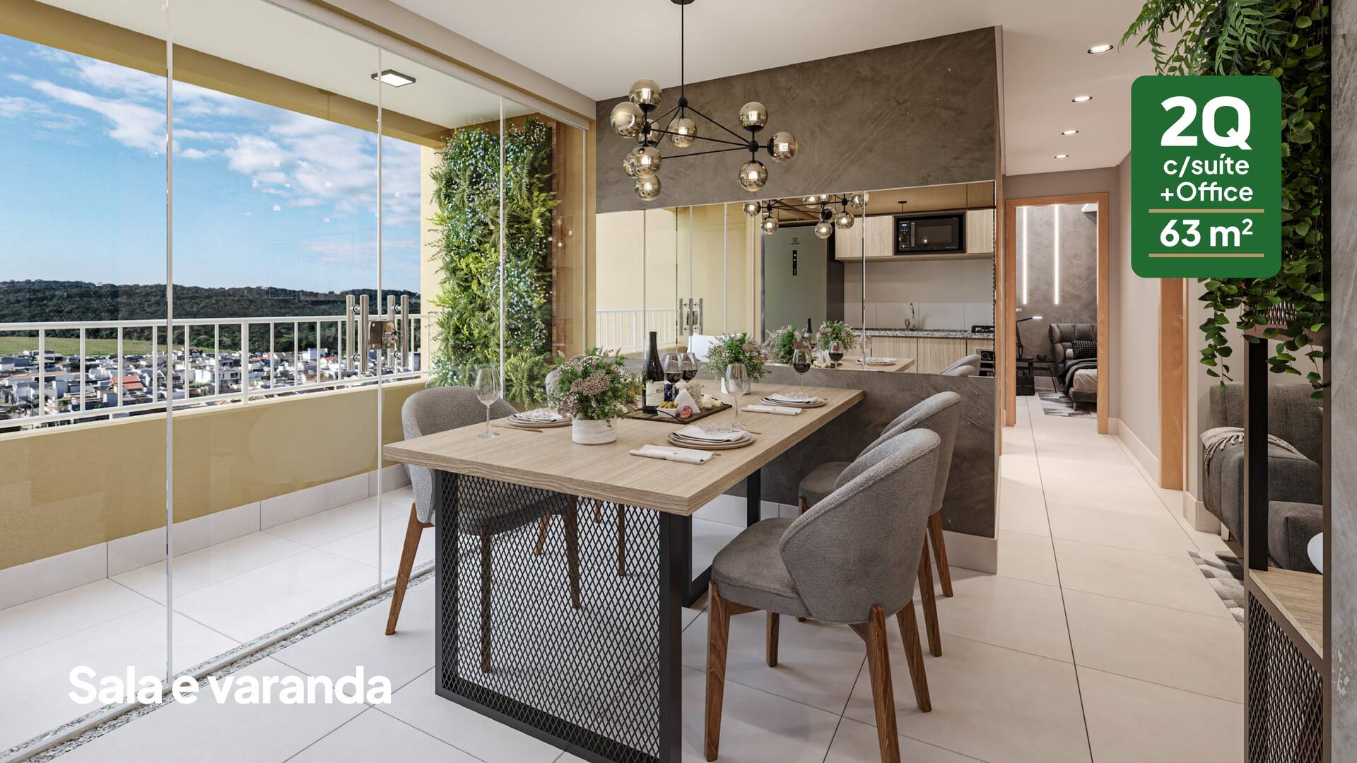 #2063-BI - Apartamento para Venda em Goiânia - GO