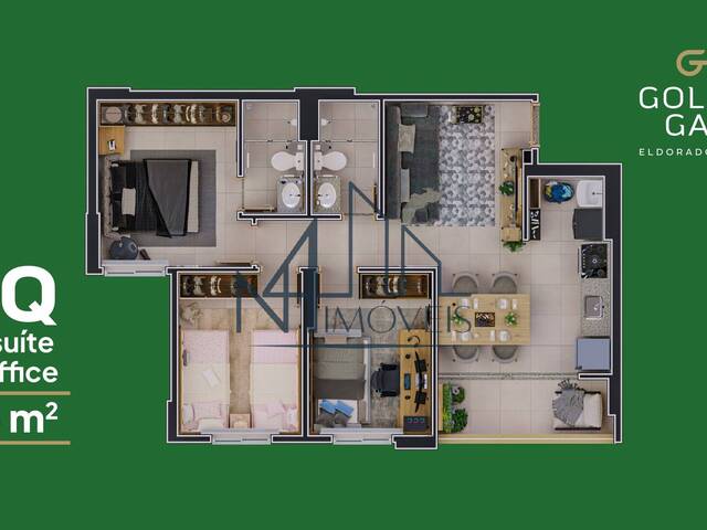 #2063 - Apartamento para Venda em Goiânia - GO - 3