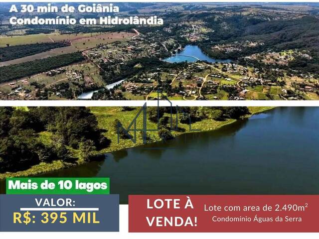 #2225 - Área para Venda em Hidrolândia - GO - 2