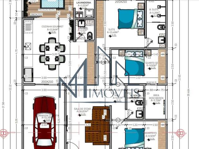 #2334 - Casa para Venda em Aparecida de Goiânia - GO - 3