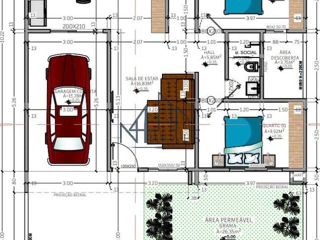 #2334 - Casa para Venda em Aparecida de Goiânia - GO - 2